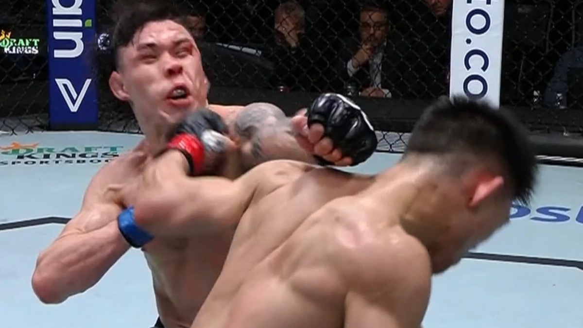 Song Yadong Drops And Stops Ricky Simon In Final Round UFC Vegas 72