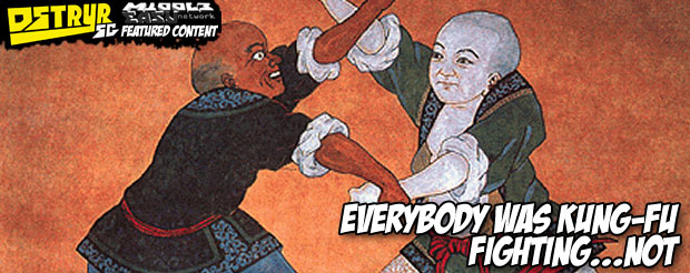 Everybody was Kung-Fu fighting…not