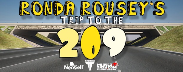 Check out the first episode of Ronda Rousey’s Trip to the 209, right here!