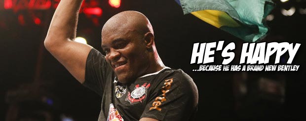 The UFC just puchased a car for Anderson Silva worth more than everything you own