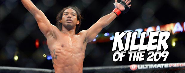 Ben Henderson punches Nate Diaz on every inch of his body to retain the UFC lightweight title