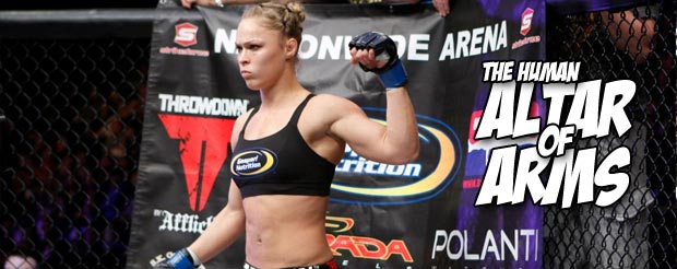 Ronda Rousey says chock-full of steroids, Cris Cyborg weighs 145 lbs