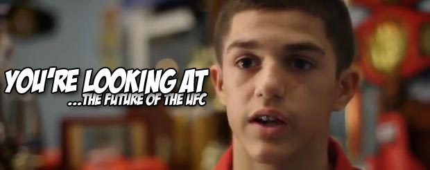 In a few years, this 13-year-old will be the next UFC champion