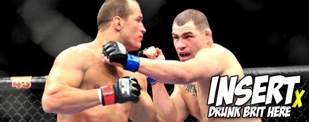 It's time to watch Cain Velasquez vs. Junior dos Santos from the perspective of a drunk British guy