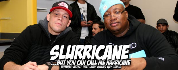 Nate Diaz and E-40 in the same video?! Sure, we'll watch it