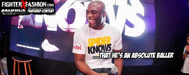 We spotted Anderson Silva's official Nike shoe, check it out