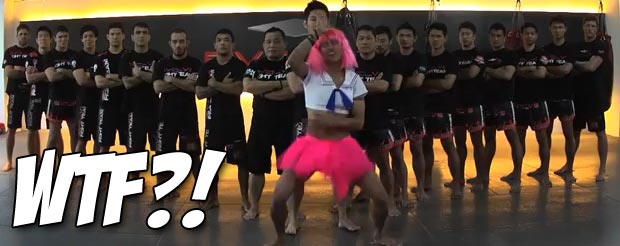 Evolve MMA's Harlem Shake video is by far the most bizarre we've ever seen