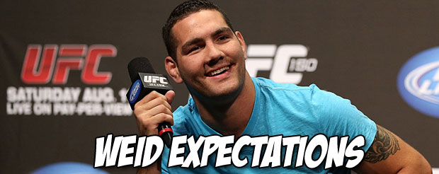 Chris Weidman says Anderson Silva is the best fighter of all time, but he's just a little better