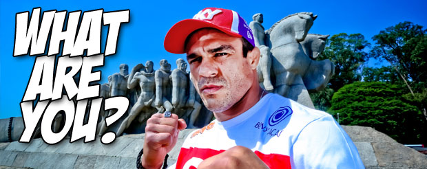 In an attempt to confuse all zoologists, Vitor Belfort says he's a 'T-Rex in a new jungle'