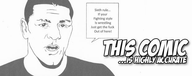 If Nick Diaz's War MMA promotion merged with Fight Club, this comic is exactly what it would be like
