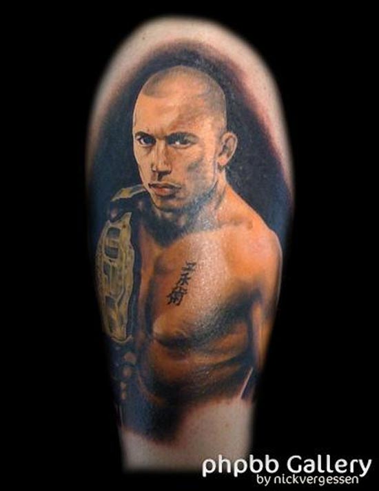 13 tattoos of MMA fighters that people actually inked on their skin