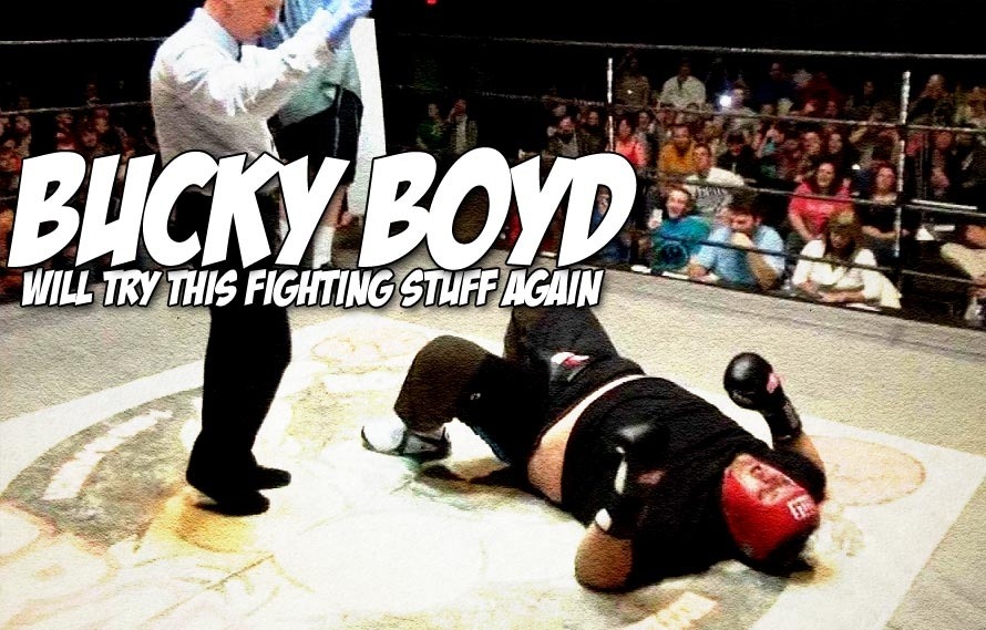 Oh wow, Bucky Boyd is BACK and he wants to eat you in the ring
