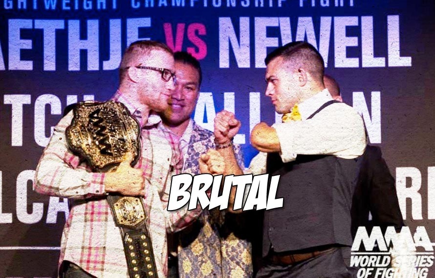 Justin Gaethje pulverizes Nick Newell to retain the WSOF LW belt