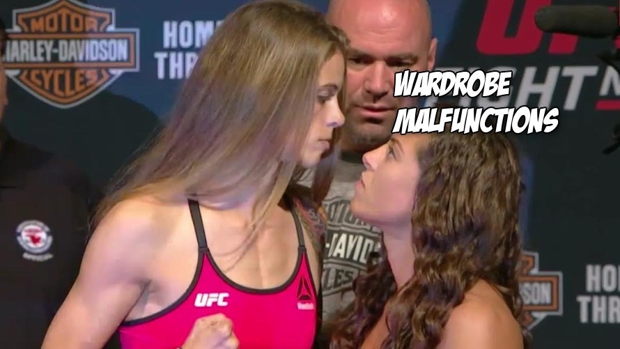 UFC Nip Slip: Elizabeth Phillips vs Jessamyn Duke Wardrobe Malfunction