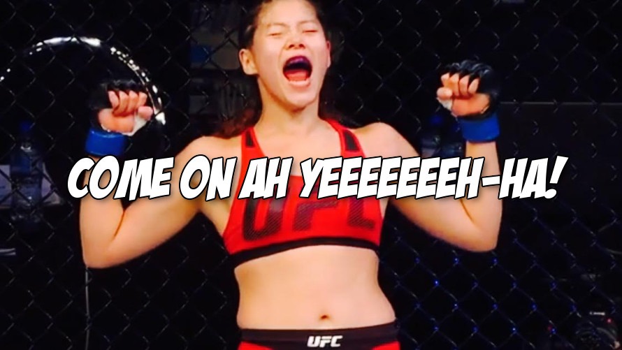Replay: Chan-Mi Jeon let out a screaming war cry at UFC Auckland and now it’s stuck in our head