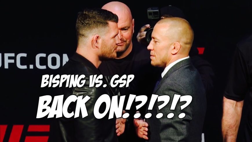 Georges St. Pierre and Bisping again