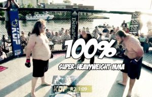 super heavyweight pukes MMA
