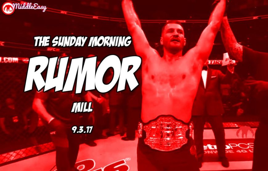 Sunday Morning Rumor Mill Stipe