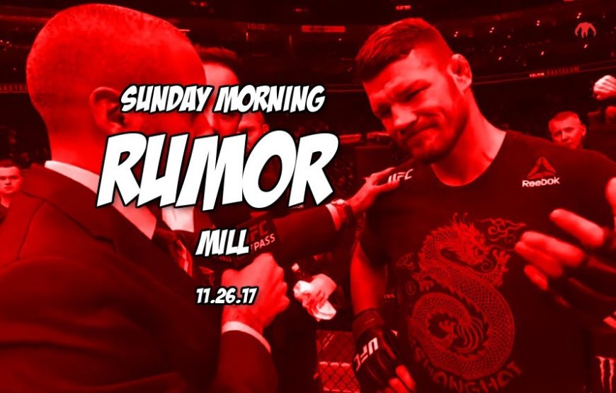 Sunday Morning Rumor Mill MB