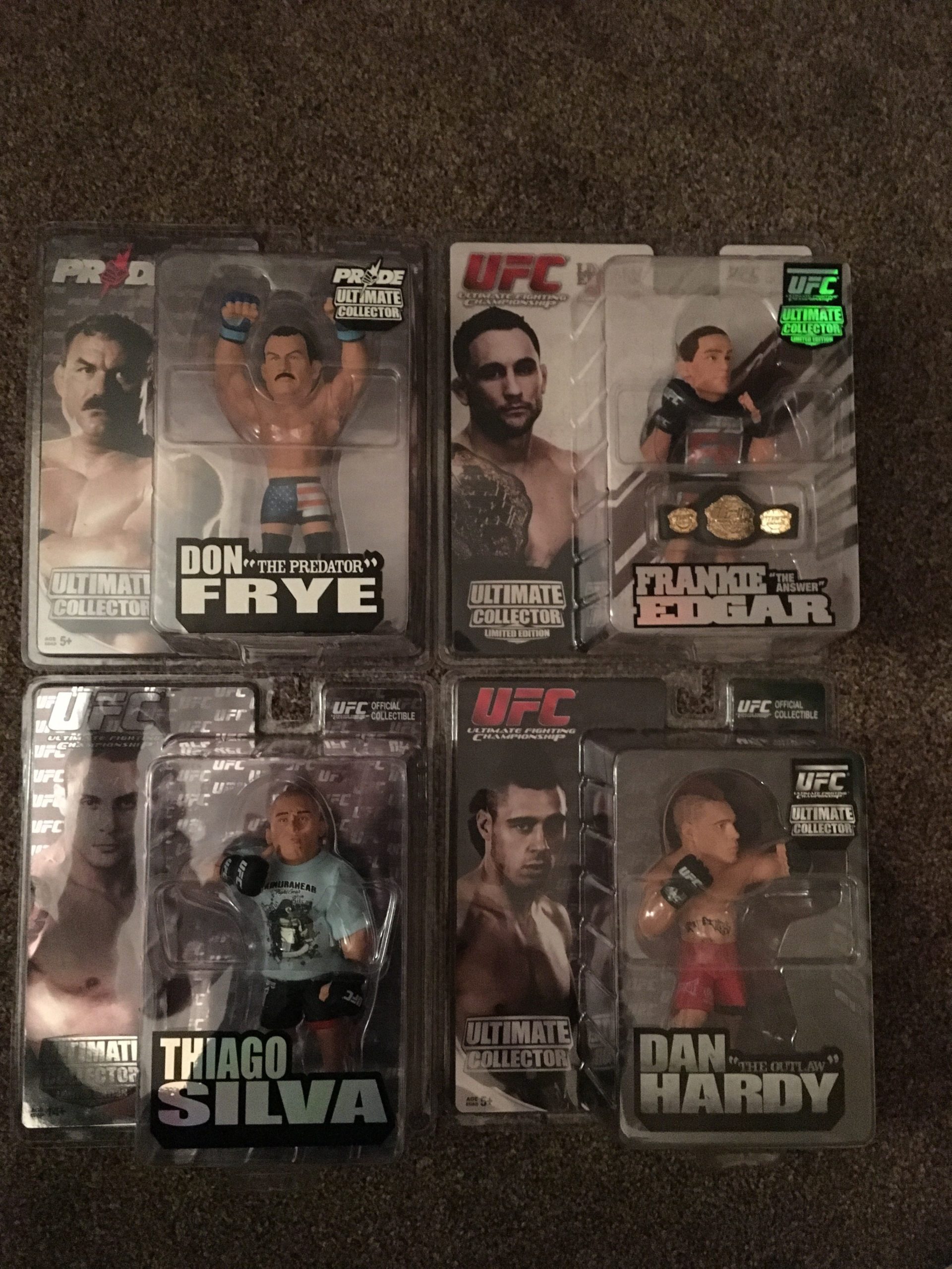 MMA Collectibles: Check Out This Stash of Rare Round 5 Figures For Sale ...