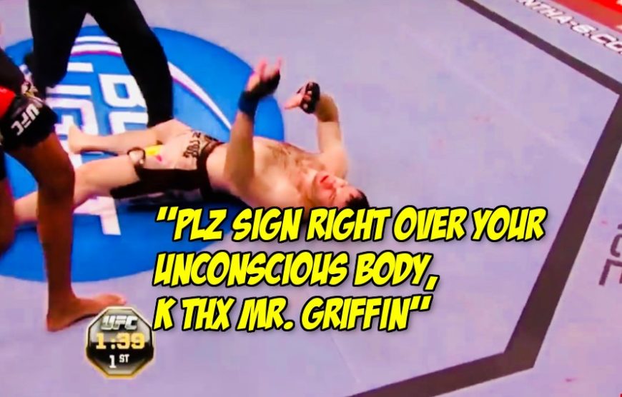 Forrest Griffin sign this