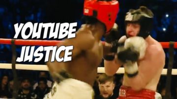Boxing match between YouTube gamers