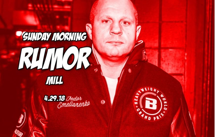 Sunday Morning Rumor Mill Dor