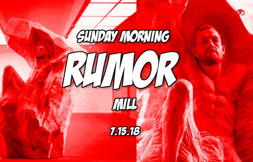 Sunday Morning Rumor Mill 715