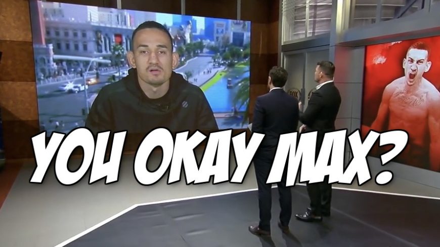 Max Holloway out