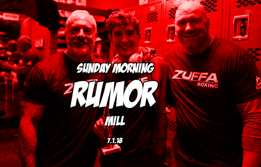 Sunday Morning Rumor Mill 71