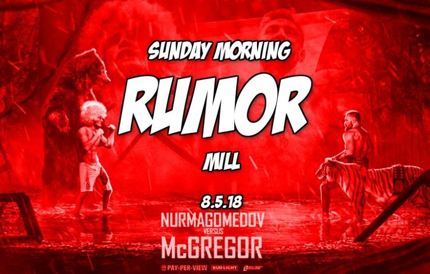 Sunday Morning Rumor Mill 8518