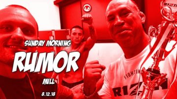 Sunday Morning Rumor Mill 812