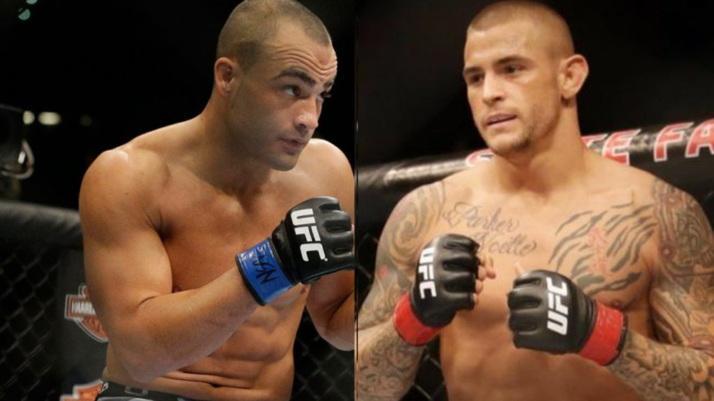Dustin Poirier Wrapped Up Some Christmas Present For Eddie Alvarez