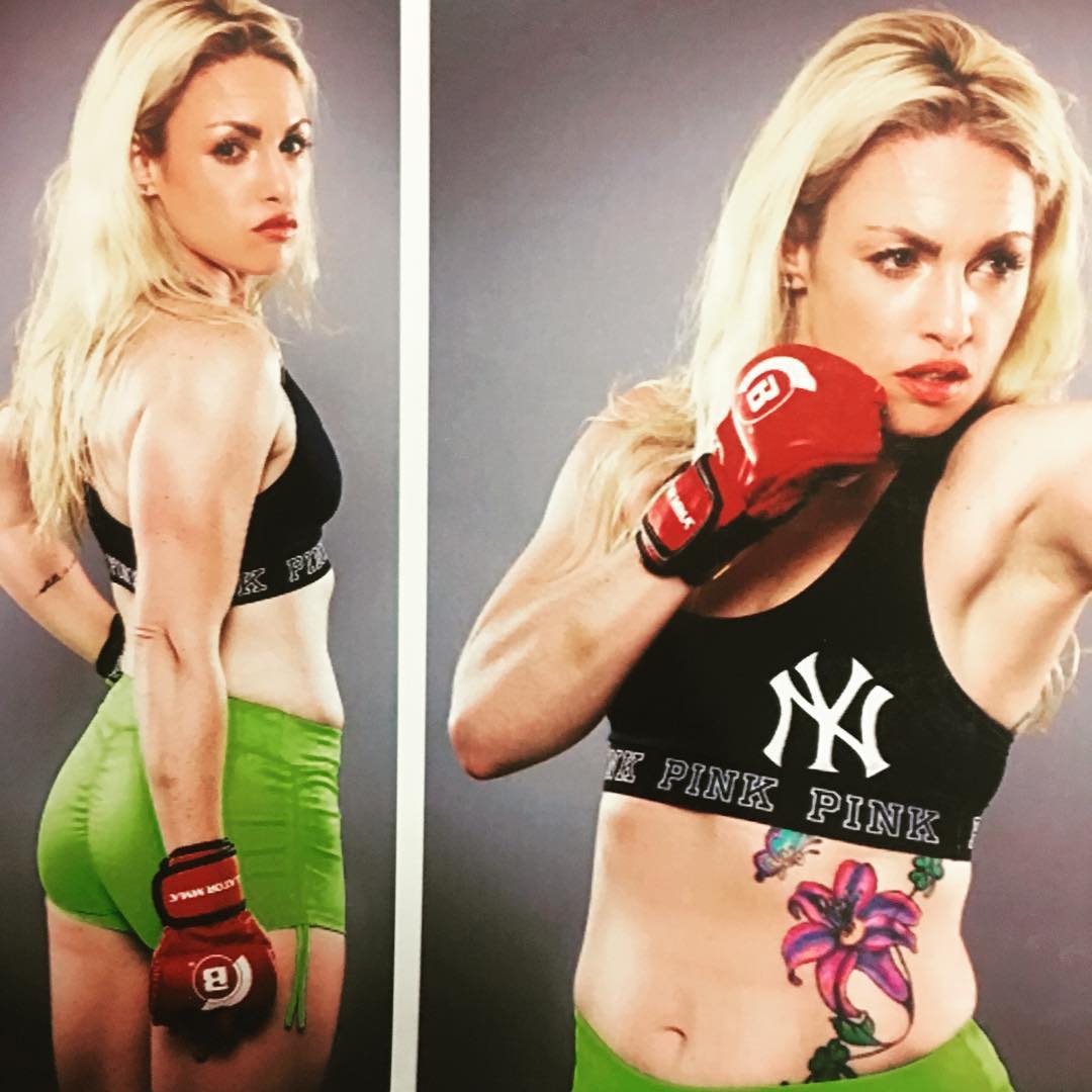 Heather Hardy earned the attention on the weigh-in for Bellator NYC event i...