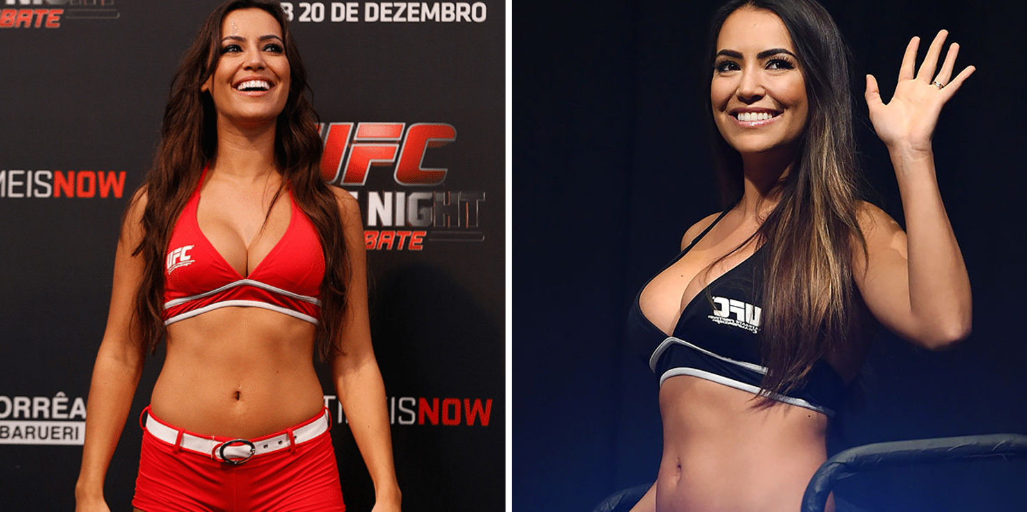Luciana-Andrade Top 10 Most Beautiful MMA Ring Girls 2018.