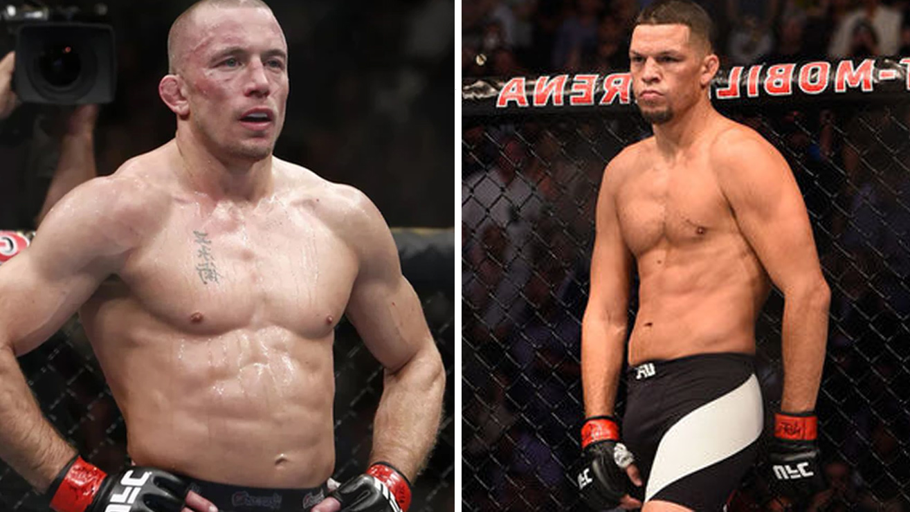 Dana White Reveals He’s Working On GSP Vs Nate Diaz For UFC 227