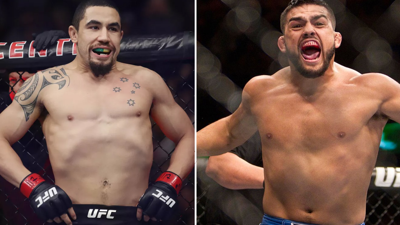 Robert Whittaker predicts finish of Kelvin Gastelum at UFC on ESPN 22.