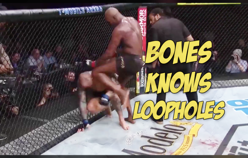 Jon Jones knee UFC 235