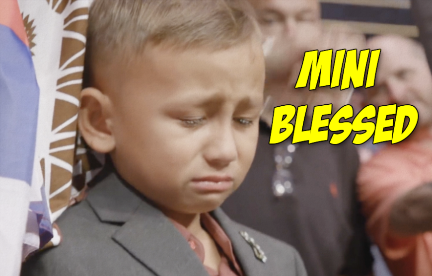 Max Holloway Mini Blessed