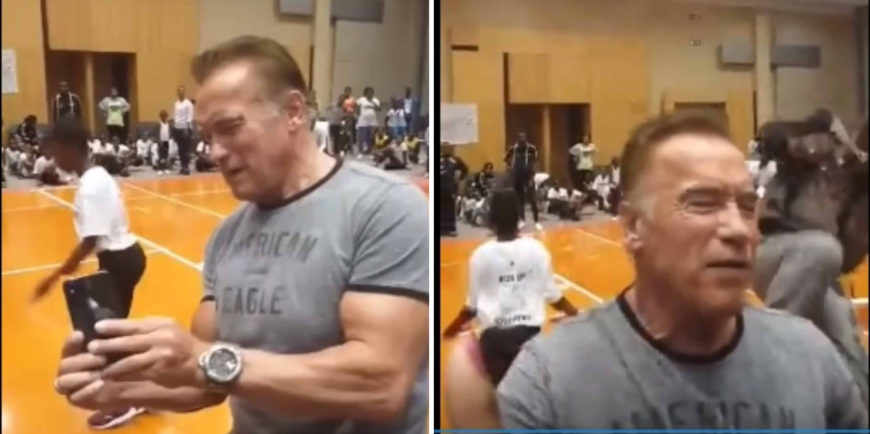 Arnold Schwarzenegger Attacked