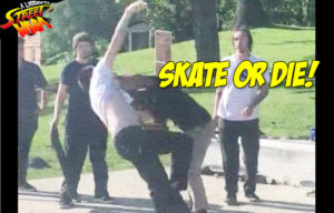 Street Mma Skater Rear Naked Choke Defense