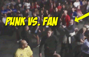 Video Cm Punk fight fan