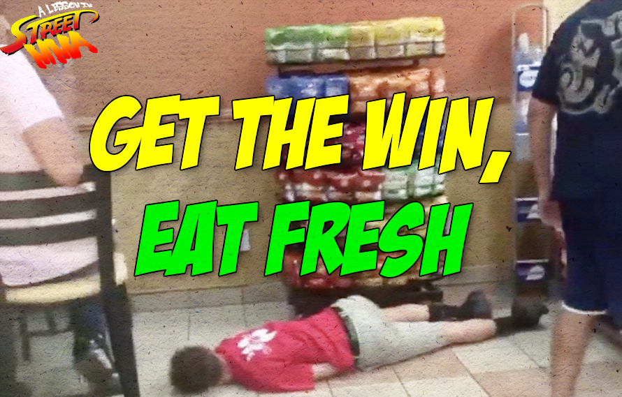 Street MMA: If you KO someone at Subway, don’t forget to place your order