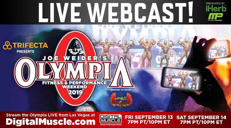 Olympia Live Web Cast