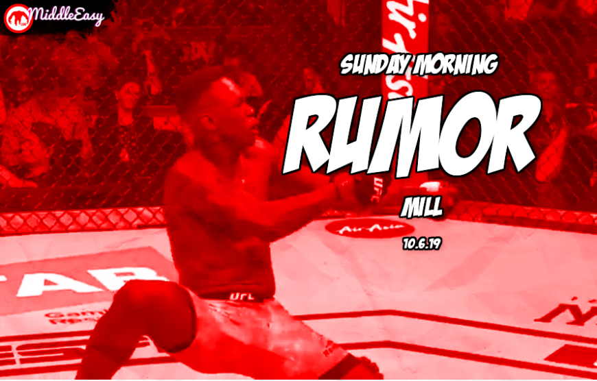 MMA Rumors Israel Adesanya