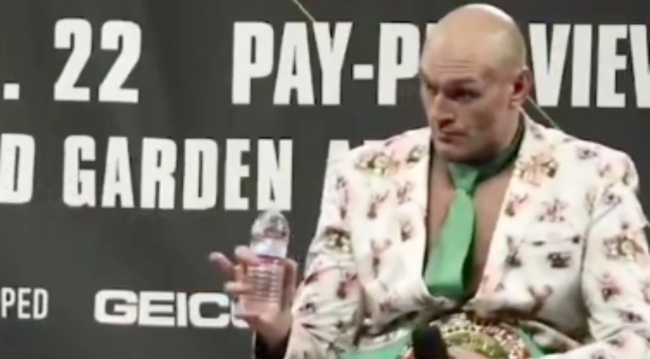 video tyson fury refuses drink   fear   spiked middleeasy