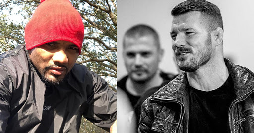 Images of Michael Bisping and Yoel Romero:via @yoelromeromma and @mikebisping on Instagram
