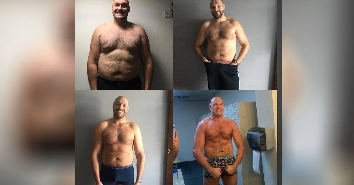 Tyson Fury Shares his Incredible 100lb Weight Loss Journey