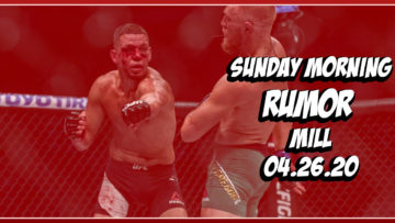 Custom Sunday Morning Rumor Mill image via Twitter: @UFC