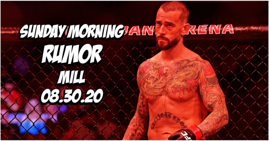 Rumor Mill image of CM Punk via Twitter: @UFC